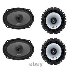 Autoradio double DIN VR651B avec Bluetooth 6.2 + haut-parleurs coaxiaux de la série Alpine SXE