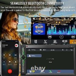 Autoradio double DIN avec Bluetooth Récepteur multimédia pour voiture HD 7 pouces