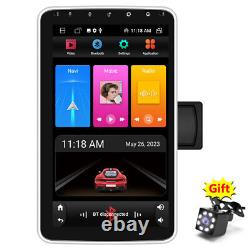 Autoradio double DIN rotatif de 10 pouces avec lecteur radio Android Wifi GPS écran tactile