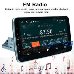 Autoradio double DIN rotatif de 10 pouces avec lecteur radio Android Wifi GPS écran tactile