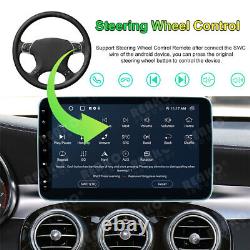 Autoradio double DIN rotatif de 10 pouces avec lecteur radio Android Wifi GPS écran tactile