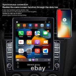 Autoradio double DIN sans fil avec Apple CarPlay, GPS, navigation, radio FM et Wifi pour voiture Android 12.0