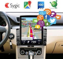 Autoradio double DIN sans fil pour voiture Android 12.0 avec Apple Carplay, radio GPS, navigation Wifi et FM