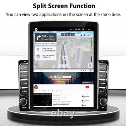 Autoradio double DIN stéréo pour voiture avec lecteur GPS, écran tactile, et CarPlay sans fil
