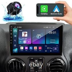 Autoradio pour Jeep Wrangler 2007-2018 Double Din Autoradio Apple Carplay GPS FM