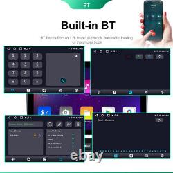 Autoradio stéréo 10,1'' Double 2 Din Android 12 GPS WIFI BT Carplay Écran tactile