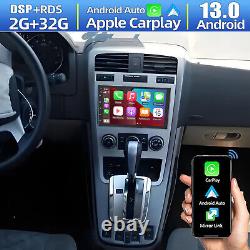 Autoradio stéréo GPS BT Android13 Double Din Carplay pour Chevy Equinox 2005-2009