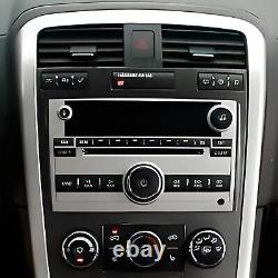 Autoradio stéréo GPS BT Android13 Double Din Carplay pour Chevy Equinox 2005-2009