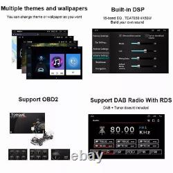 Autoradio stéréo GPS BT Android13 Double Din Carplay pour Chevy Equinox 2005-2009