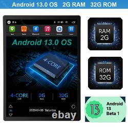 Autoradio stéréo de voiture Double 2Din Android 13.0 CarPlay GPS WIFI BT Écran tactile 10.1'