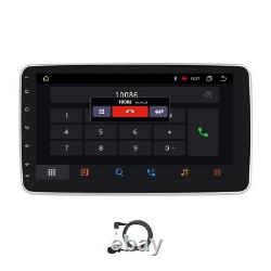 Autoradio stéréo de voiture QLED rotatif Android 12 de 10,1 pouces avec GPS Wifi Double 2 DIN 8+128Go