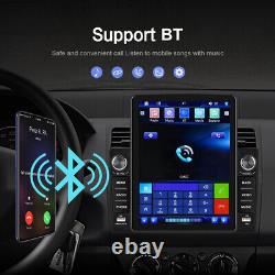 Autoradio stéréo de voiture à double DIN avec écran tactile, lecteur MP5, Bluetooth, Carplay, Mirror Link 9.5 pouces