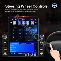Autoradio stéréo de voiture à écran tactile double DIN avec lecteur Bluetooth, radio FM, Carplay et Mirror Link