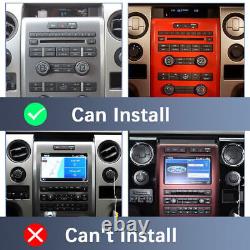 Autoradio stéréo double DIN Dash Android Navi Carplay pour Ford F-150 2009-2014