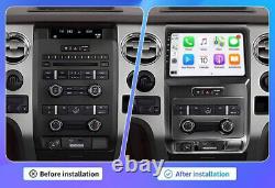 Autoradio stéréo double DIN Dash Android Navi Carplay pour Ford F-150 2009-2014