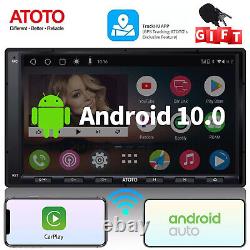 Autoradio stéréo pour voiture Carplay Android 10 7 Double 2Din écran tactile GPS WIFI