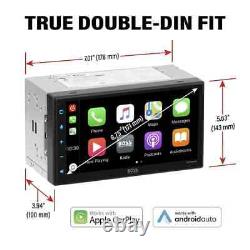 BOSS 2-Din 6.75 Autoradio Sans Fil Apple Carplay Android Bluetooth BVCP9850W
