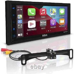BOSS 6.75 Écran Tactile Apple Carplay Android Auto Radio de Voiture Bluetooth/USB Caméra