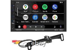 BOSS Audio 7 LCD SANS FIL Apple CarPlay Android Auto Autoradio 2 DIN + Caméra