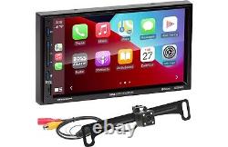 BOSS Audio 7 LCD SANS FIL Apple CarPlay Android Auto Autoradio 2 DIN + Caméra
