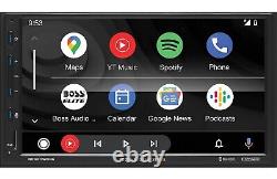 BOSS Audio 7 LCD SANS FIL Apple CarPlay Android Auto Autoradio 2 DIN + Caméra