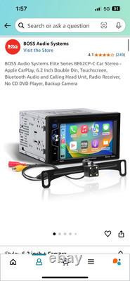 BOSS Audio Systems Elite BE62CP Autoradio Apple CarPlay, 6.2 Double Din