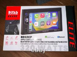 Boss BE62CP Double DIN Apple CarPlay 6.2 Lecteur multimédia de voiture stéréo MP3/SD
