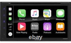 Boss BV900ACP Voiture Double Din Apple CarPlay Android Auto DVD CD 6.75 Récepteur