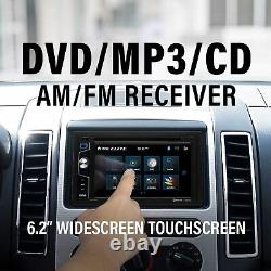 Boss Bv755b Double Din Dvd/cd/am/fm Bluetooth Car Stereo Receiever 6.2