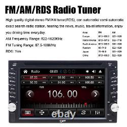 CAEMRA+Double 2Din 6.2 Stéréo de voiture DVD GPS Unité principale de tête Radio tactile embarquée