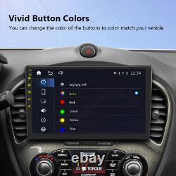 CAM+10.1 Double 2 Din Autoradio Stéréo de Voiture Bluetooth Android Auto Apple CarPlay DSP