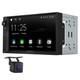 Cam+7 Autoradio écran Tactile Double Din Avec Apple Carplay Et Android Auto
