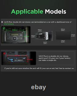 CAM+DVR+ 10.1 Android 13 Double Din CarPlay GPS Stéréo de Voiture 2DIN Radio Bluetooth