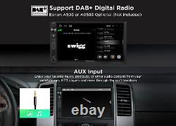 CAM+DVR+OBD+Android 13 Autoradio Double Din 7 CarPlay GPS Navigation Pas de DVD