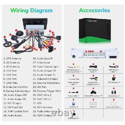 CAM+DVR+OBD+Double Din Android 13 6+64 8-Core 10.1 Autoradio CarPlay GPS