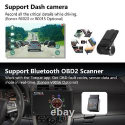 Cam+dvr+obd+10.1 Android 10 8core Double 2 Din Car Stéréo Gps Radio Dsp Carplay