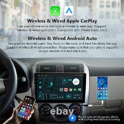 Cam+obd2+double Din Android 10 10.1 Voiture Écran Tactile Stereo Radio Gps Navi Wifi