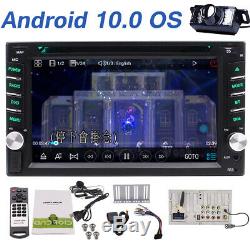 Caméra De Recul + Android 10.0 Q 2 Go Gps Nav Double 2 Din Car Stereo Radio Usb / Sd