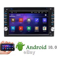 Caméra De Recul + Android 10.0 Q 2 Go Gps Nav Double 2 Din Car Stereo Radio Usb / Sd