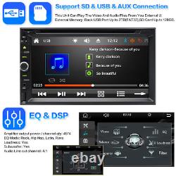 Caméra de recul 7 Autoradio 2Din Lecteur CD DVD Bluetooth CarPlay GPS Auto
