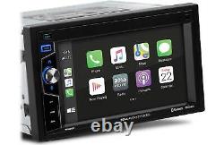 Chef Double DIN Apple CarPlay Lecteur stéréo multimédia pour voiture avec caméra BE62CP-C