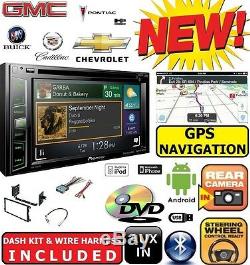 Chevrolet-gmc Navigation Gps CD / DVD Bluetooth Radio Stereo Double Din Dash Kit Voiture