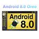 Citrouille Octa-core Android 8.0 Lecteur Dvd De Voiture Gps Stéréo Double Din Dab Obd2 Wifi