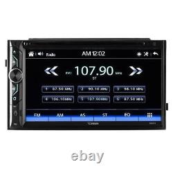 DS18 6.9 Lecteur de voiture Double-Din Bluetooth DVD CD AUX/USB/SD Player Mirror Link Stereo 7