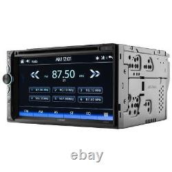 DS18 6.9 Lecteur de voiture Double-Din Bluetooth DVD CD AUX/USB/SD Player Mirror Link Stereo 7