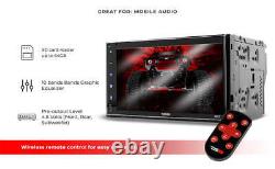 DS18 7 Écran tactile Double 2-Din Récepteur Stéréo Bluetooth Apple CarPlay DDX7CP