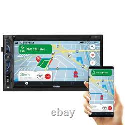 DS18 DDX6.9CP Autoradio de voiture 6.9 Double 2 Din Bluetooth Apple CarPlay Android Mirror