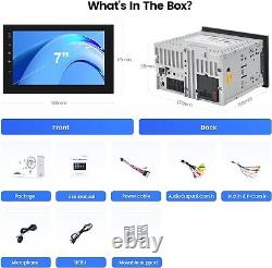 Dasaita 7 Double Din Autoradio Apple CarPlay Android Auto sans fil (système d'exploitation Linux)