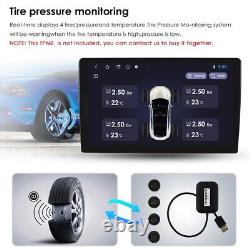 Double 2DIN Rotatif 10.1'' Android 12 Écran Tactile Autoradio GPS Wifi
