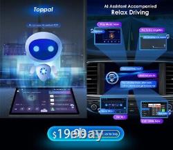 Double 2DIN Rotatif 10.1'' Android 12 Écran Tactile Autoradio GPS Wifi